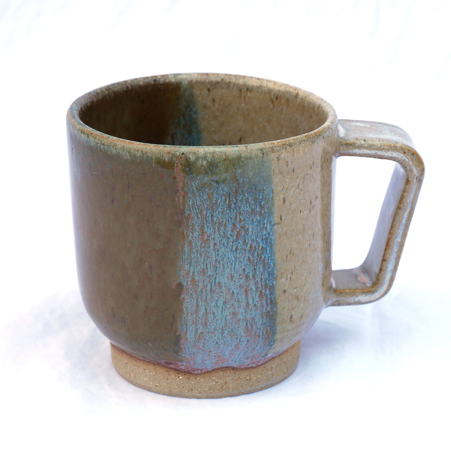 Stoneware Mug - Blue Overlap