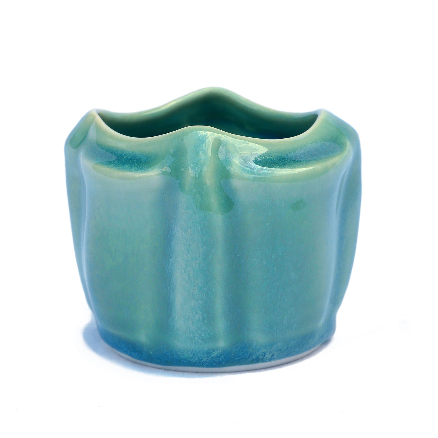 Cerulean Mod Vase - Porcelain