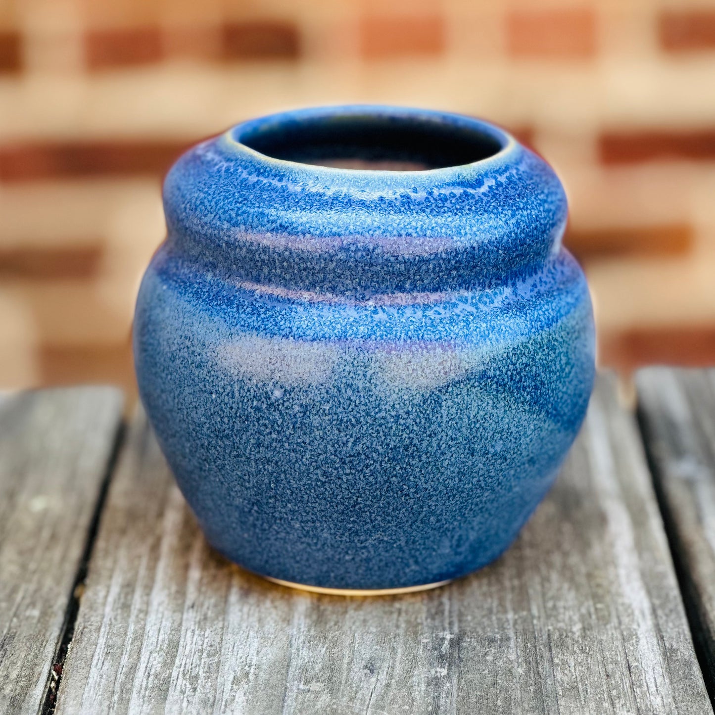 Wavy Vase - Blue