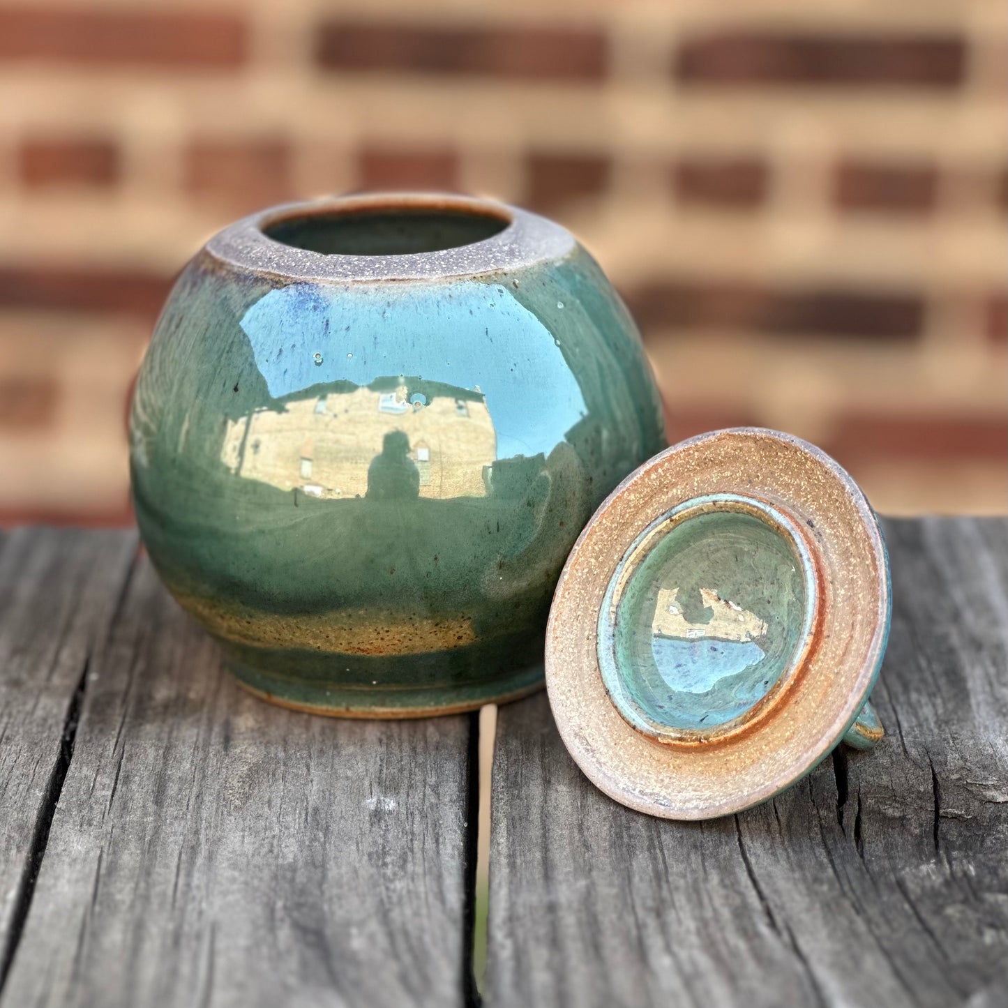Ring Jar - Green