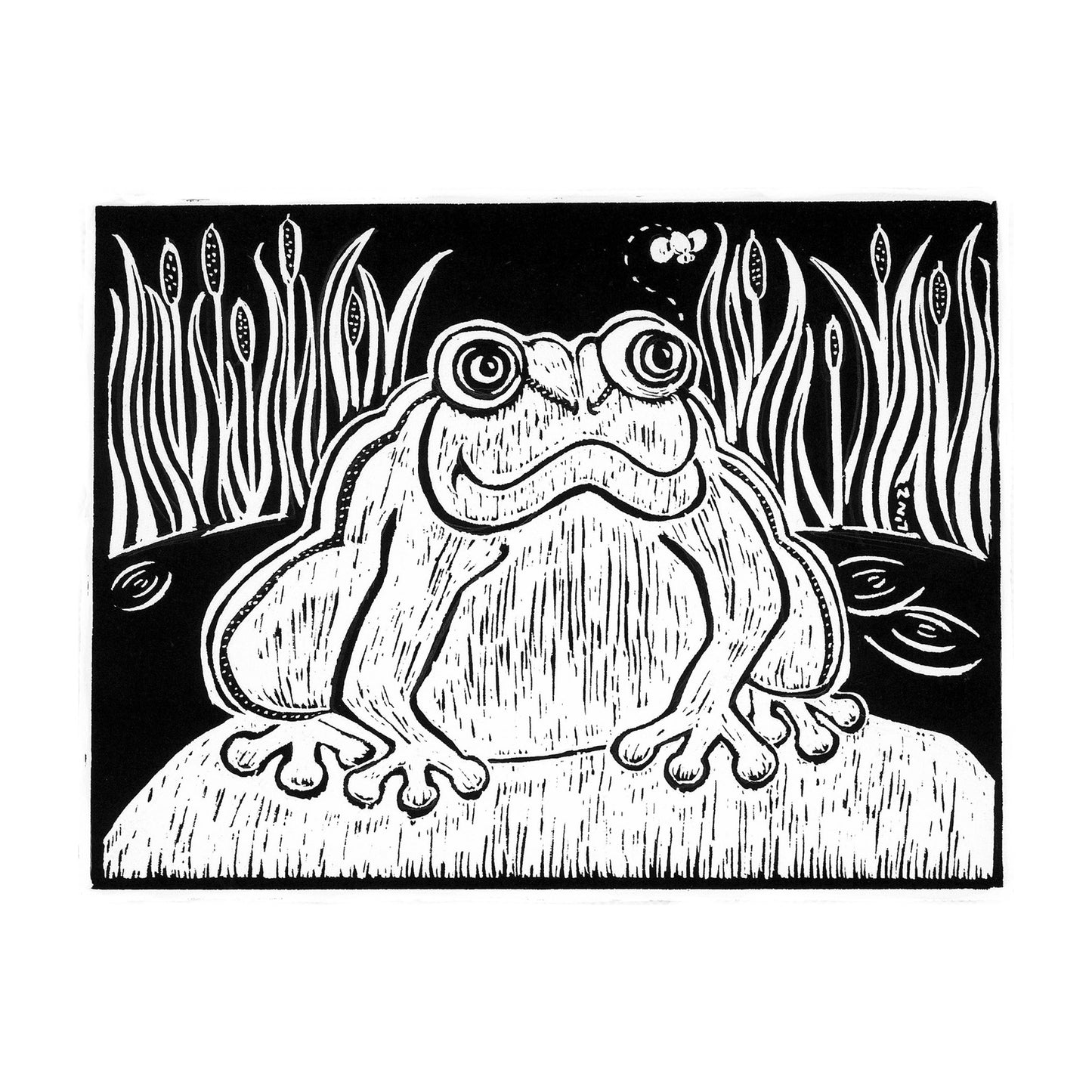 Trippy Old Frog